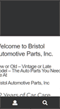 Mobile Screenshot of bristolautomotiveparts.com